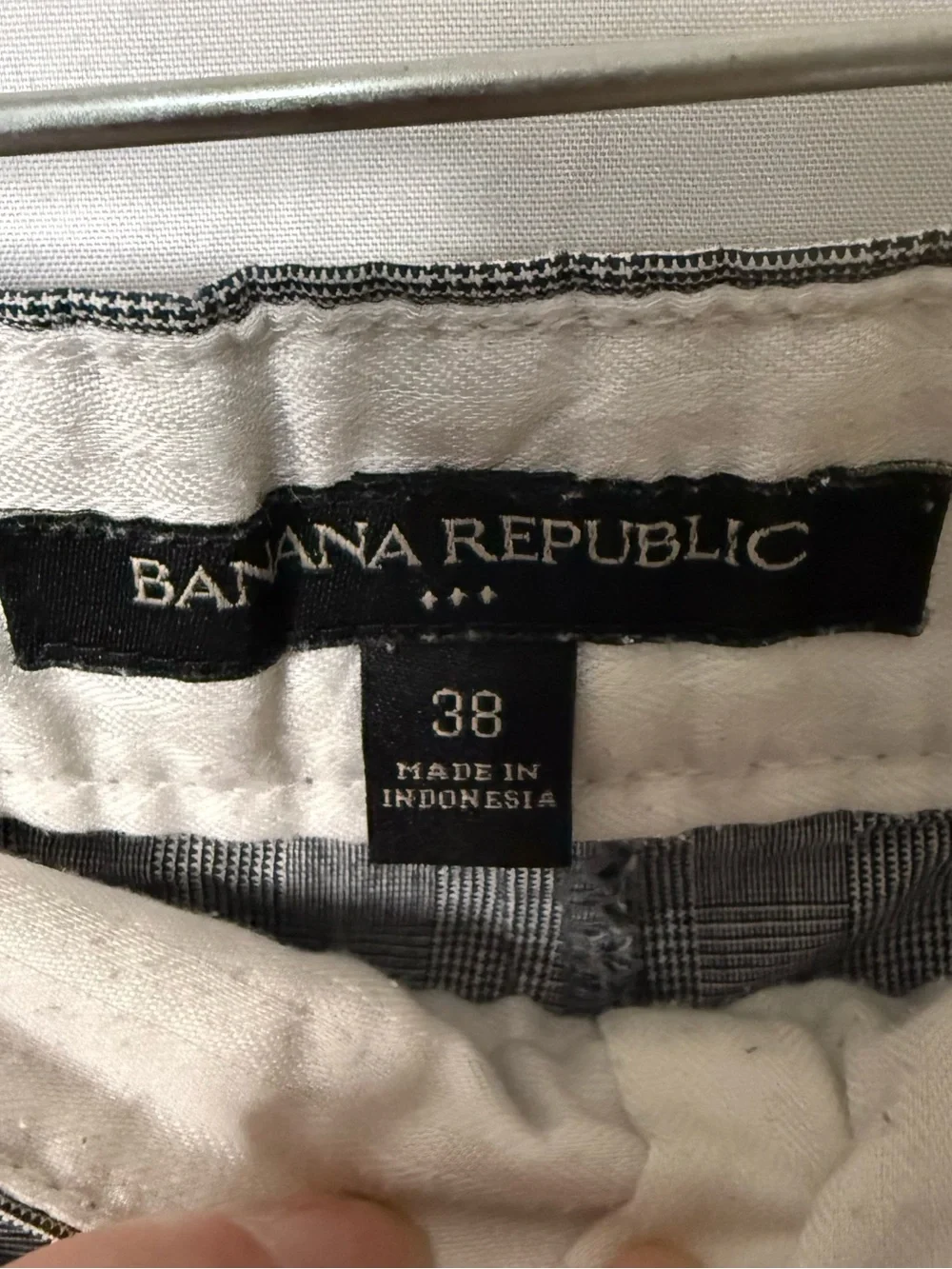 Banana Republic Gray Men's Flat-Front Shorts